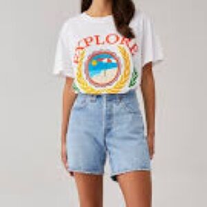 Show Me Your MuMu‎ White Explore T-Shirt large